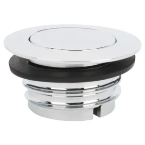 Hogworkz Flush Mount Pop Up Gas Cap for Harley Davidson Touring and Softail Models (Select Finish) See Fitments