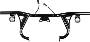 Santoro Fabworx Internally Wired Light Bar/Engine Guard for '14-E23 Harley Davidson Touring (Not for CVO) 
