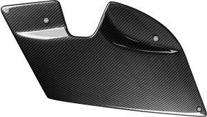 Santoro Chonies ABS Bag Deletes for '14-23 Harley Davidson Touring (NOT FOR '23 CVO) - Carbon Fiber Hydro Dipped