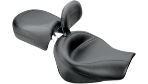 Mustang Vintage Wide Touring Seat w/ Driver Backrest for Honda Valkyrie