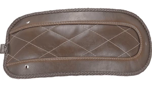 Mustang Fender Bib Fender for Solo Seat for '97-25 Harley Davidson Touring Models - Brown w/ Diamond Toast Stitching 