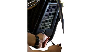 Klock Werks Oil Cooler Guard for '18-Up Harley Davidson Softail Models (Select Finish)