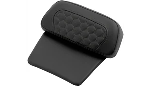 Saddlemen Chopped Tour Pak Backrest Pads for '14-25* Harley Davidson Touring Models w/ Chopped Tour Pak - Honeycomb Stitched (Select Stitching Color)