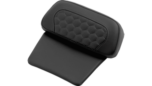 Saddlemen Chopped Tour Pak Backrest Pads for '14-25* Harley Davidson Touring Models w/ Chopped Tour Pak - Honeycomb Stitched (Select Stitching Color)
