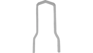 Drag Specialties Short Square Sissy Bar for '99-01 Harley Davidson FXD Models 11.10" H x 6.69"" W - Chrome (except FXDX, FXDWG)