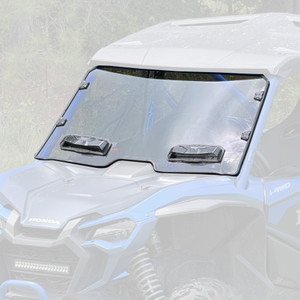 Seizmik Toolless Versa-Vent UV Resistant Polycarbonate Windshield Kit for Honda Talon Models 