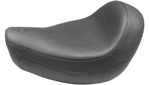 Mustang Tripper Solo Seat for '17-26 Honda Rebel 300 & 500 - Smooth Black