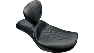 LePera Outcast GT2 Inlay Daddy Long Legs Seat with Driver Backrest for '24-Up Harley Davidson Street Glide, Road Glide and '23-Up CVO FLHXSE, CVO FLTRXSE Models