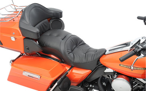 Drag Specialties Large Touring Seat for Harley Davidson Touring & Trike Models '97-07 - Pillow Style