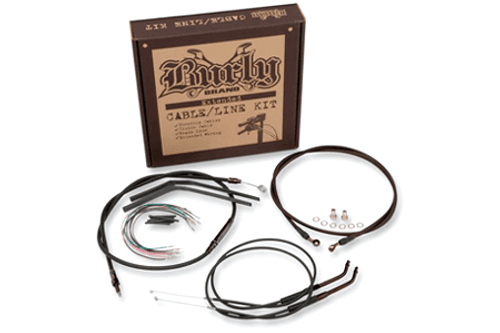 Burly Brand Handlebar Installation Kit for '07-08, '10-12 FXDWG -16 Inch