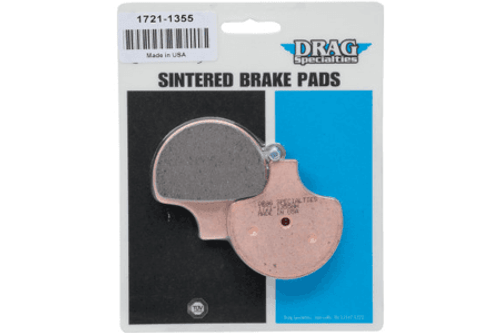 Drag Specialties REAR Sintered Metal Brake Pads for '08-12  H-D FL Trikes  OEM #83911-09-(2) Pair