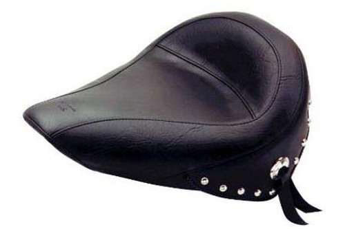 Mustang Standard Solo Seat for Softail Deluxe ’05-15 (w/ Standard Rear Tire) -Studded DOES NOT FIT WITH STOCK LUGGAGE RACK