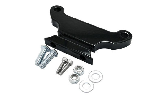 L.A. Choppers T-Bar Gauge Mount for 1.5" Diameter  T-Bars -Gloss Black