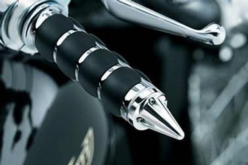 Kuryakyn Grip Ends Stiletto End Capsfor ISO, Flame & Transformer Grips
