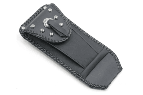 Mustang Tank Bib with Pouch for Softail with Square Dash '00-17 Studded