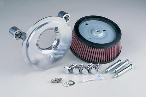 Arlen Ness Big Sucker Stage 1 Performance  Air Filter Kit for Harley Davidson Touring Models '08-16 - Chrome
