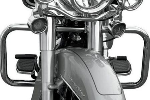 Drag Specialties Big Buffalo Engine Guards for '97-08 Harley Davidson FLHT,FLHR,FLHX -Chrome