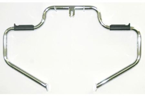 Lindby Front Multibar with OEM forward Controlsfor Dyna Fat Bob '09-up & Dyna Wide Glide '93-up