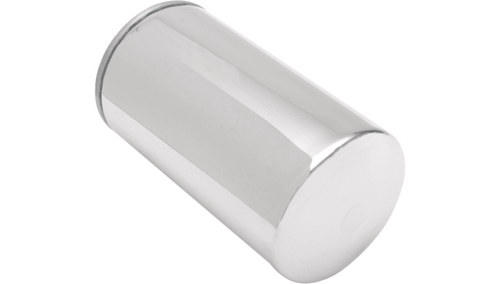 Drag Specialties Spin On Oil Filter for '91-98 Harley Davidson Dyna Glide - Chrome