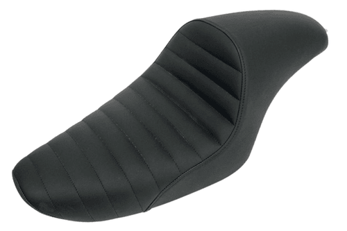 Saddlemen Americano Cafe Seat for '79-03 XL Models  -Classic, Pleated