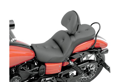 Saddlemen Explorer RS Seat for '06-17 Dyna Models -With Driver Backrest