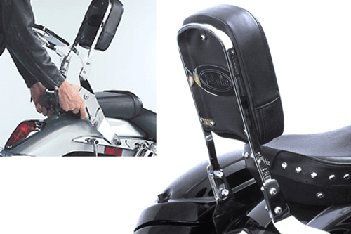 National Cycle-Paladin  QuickSet3 Backrest for VTX1300R/S '03-up QuickSet3 Mounting System Sold Separately