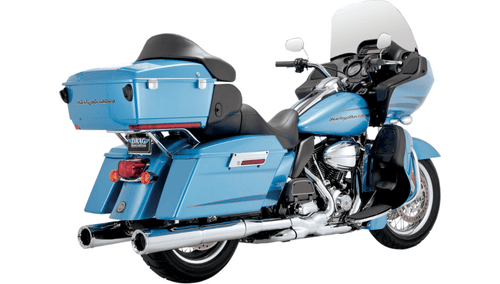 Vance & Hines 4.5 High Output Slip-On Mufflers for Harley Davidson Touring Models '95-16 - Chrome