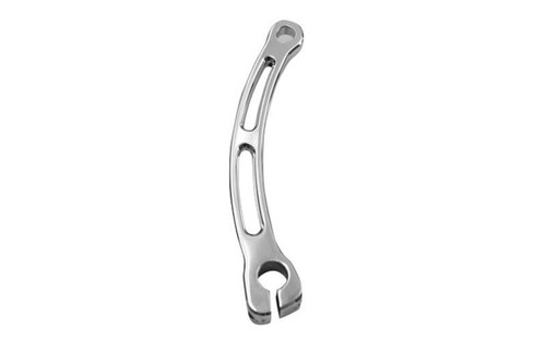 Accutronix Shift Lever Arm for '86-14 FLHT/FLHX/FLHR/FLTR -Slotted, Chrome