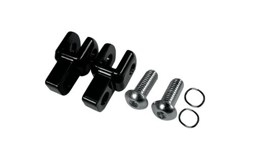 L.A. Choppers Footpeg Relocation Clevis for H-D Models -Black