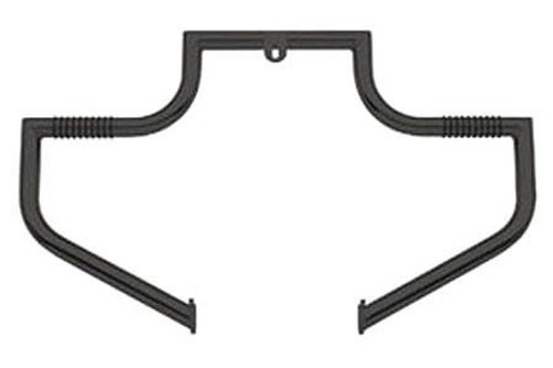 Lindby Linbar Front  Highway Bars with Footpegs for FLSTC,FLSTF,FLSTN '00-17 -Glossy Black Powder Coated