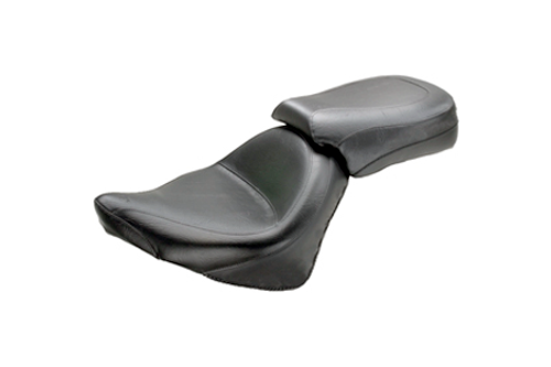 Mustang  Two-Piece Wide Seat  for Victory Vegas, Kingpin & 8-Ball '03-up -Vintage NOT FOR KINGPIN TOUR/JACKPOT or HAMMER 8-BALL