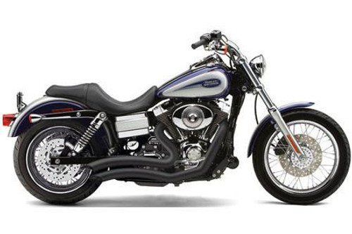 Cobra Speedster Short Swept for All Dyna Models '12-17 - Black
