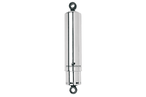 Progressive Suspension Standard 412 Series Shocks 11 Long for '04-Up XL  -Chrome w/ Cover
