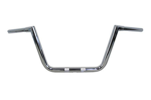 L.A. Choppers 1¼-inch Big Twin Peaks Hefty Handlebar 10-inch rise Chrome