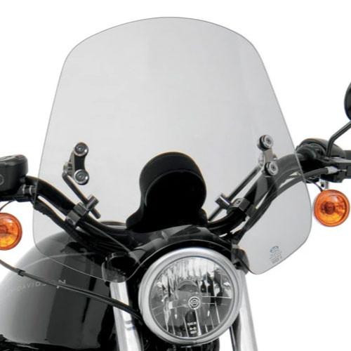 Memphis Shades Handlebar Mount Windshield -Shooter Style for Yamahas with 7/8-1" Bars