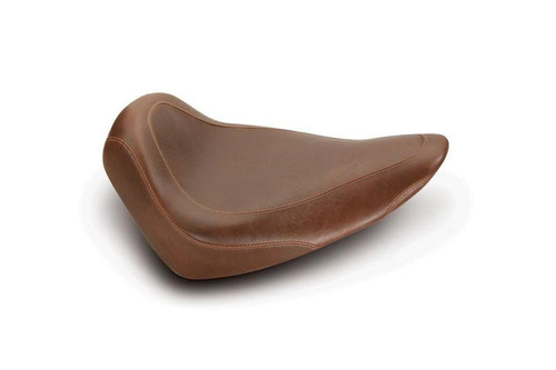 Mustang Wide Tripper Solo for '00-06 Softail Models w/Standard Rear Tire -Distressed Brown