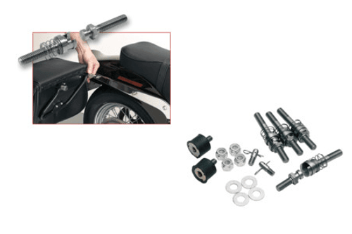 Cycle Visions Barebacks for '06-11 FXD w/ Detachable Sissy Bar -Kit