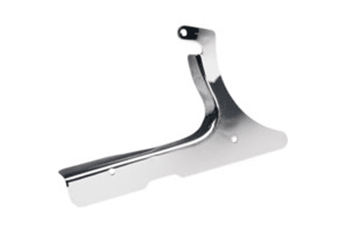 Drag Specialties Chrome Rear Lower Belt Guard for '86-92, 94 FLST Replaces OEM #60366-89, 60362-86