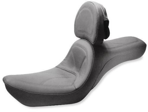 Saddlemen King Seat for '04-05  FXDWG -with Driver Backrest 1