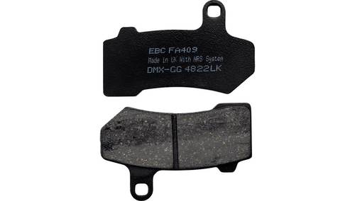 EBC Brake Pads FRONT/REAR Kevlar® Pads for '08-12 FLHT/FLHR/FLTR/FLHX & '09-12 H-D FL Trike-Pair OEM# 41854-08