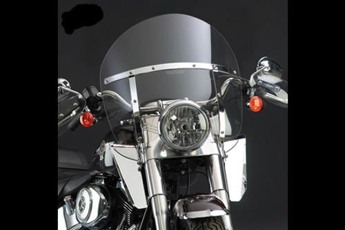 National Cycle SwitchBlade Windshield for Shadow 1100 '87-97  - Chopped Style, Clear