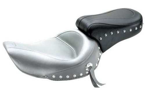 Mustang  Standard Rear Seat  for Dyna/Wide Glide '06-17 -Studded
