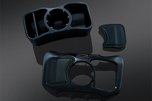 Kuryakyn Glove Box Cubby for all '12-Up GL1800 & F6B Models (except Airbag Models) -Gloss Black (ea)