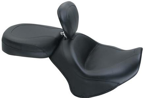 Mustang Two-Piece Wide Seat with Driver Backrest for Stryker '11-15 -Wide Vintage