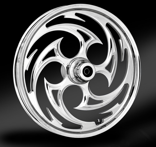 RC Components Savage Chrome Wheel for Harley Davidson Models (Choose Options)