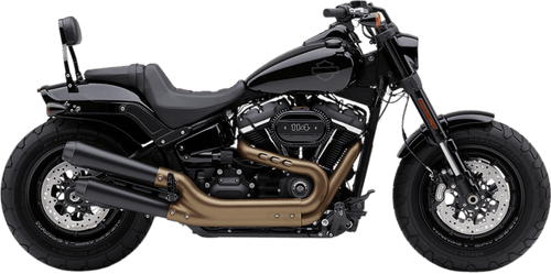 Cobra 4 inch El Diablo Slip On Mufflers for '18-Up Harley Davidson FXFB Fat Bob