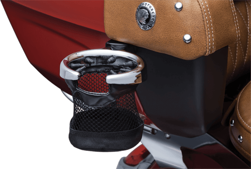 Kuryakyn Passenger Drink Holder for 14-Up Indian Touring Models with Tour Trunk (Click for Fitment)