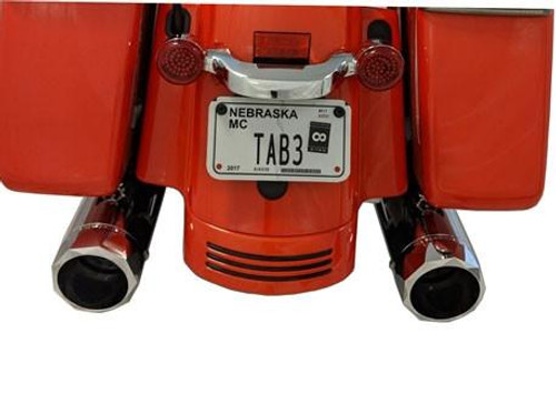 TAB Performance 4.5 inch BAM Sticks for '17-Up Harley Davidson Touring Models - CHROME 