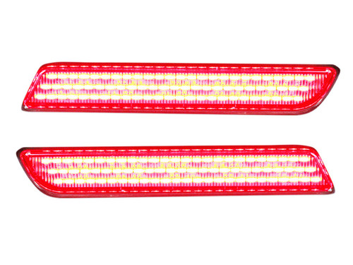 Custom Dynamics Saddlebag Latch Lights for '99-Up Harley Davidson (Select  Red or Smoke)