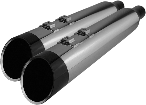 Khrome Werks 4.5 HP-Plus Slip-On Mufflers for '96-16 Harley Davidson Touring and '09-24 TriGlide and Freewheeler (Select Finish)